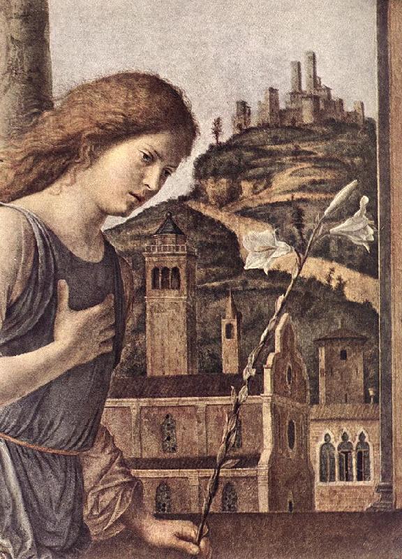 CIMA da Conegliano The Annunciation (detail) dsg